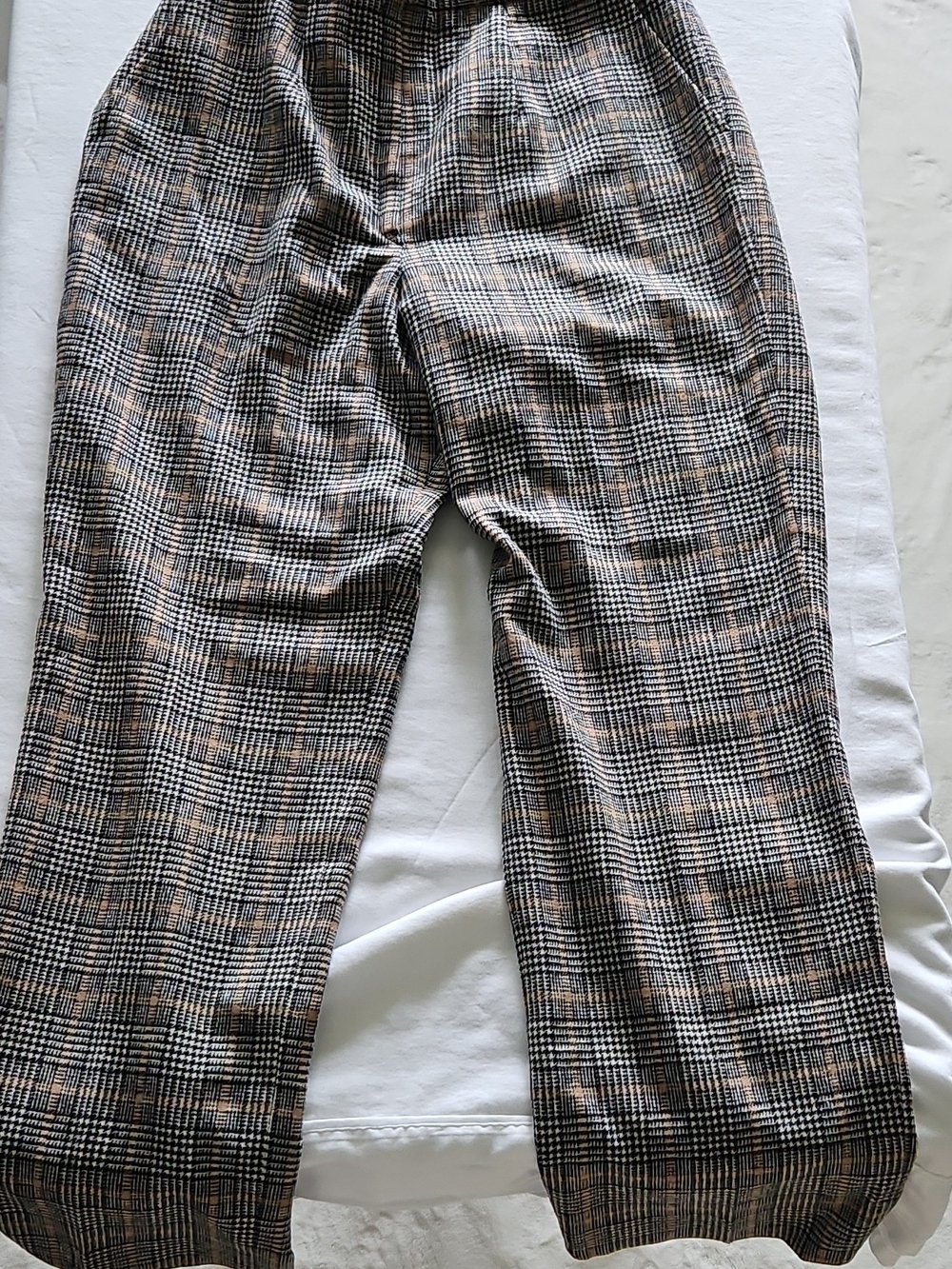 Pendleton Womens Authentic Carnegie District Tartan Dress Pants - Black & Tan